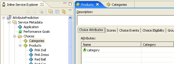 Choice Group Setup